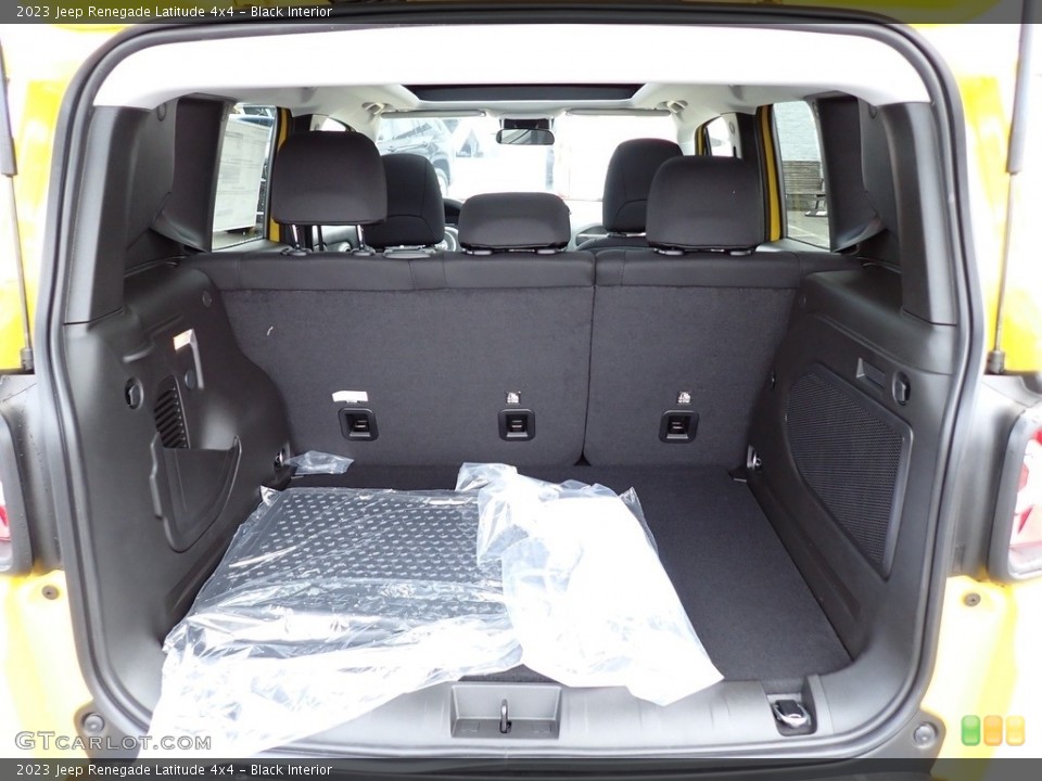 Black Interior Trunk for the 2023 Jeep Renegade Latitude 4x4 #146683847