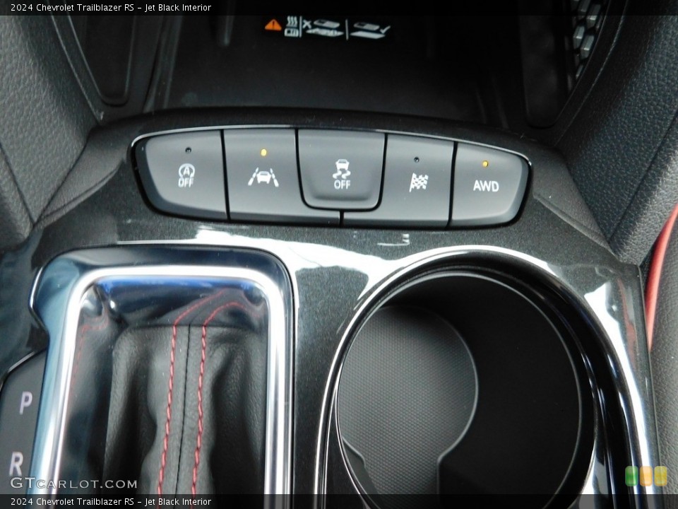 Jet Black Interior Controls for the 2024 Chevrolet Trailblazer RS #146683952