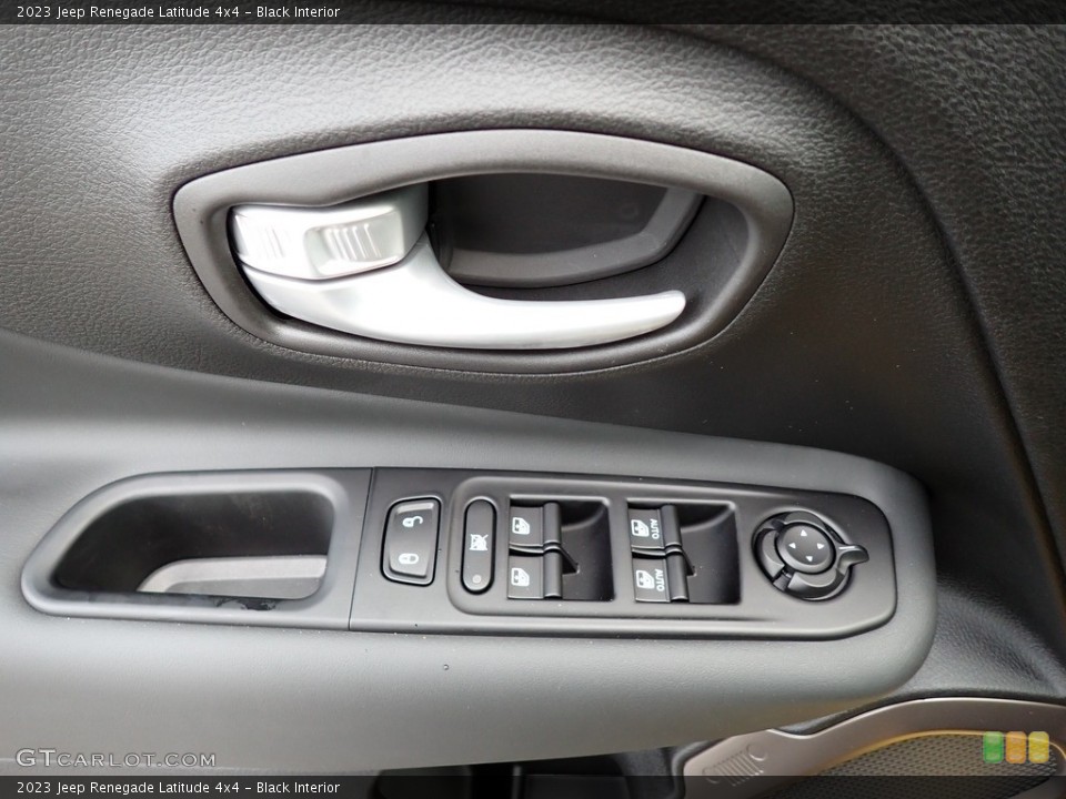 Black Interior Door Panel for the 2023 Jeep Renegade Latitude 4x4 #146684009
