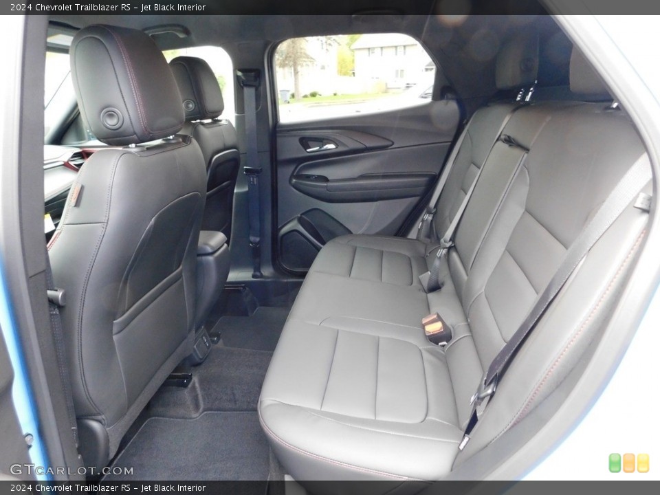 Jet Black Interior Rear Seat for the 2024 Chevrolet Trailblazer RS #146684039