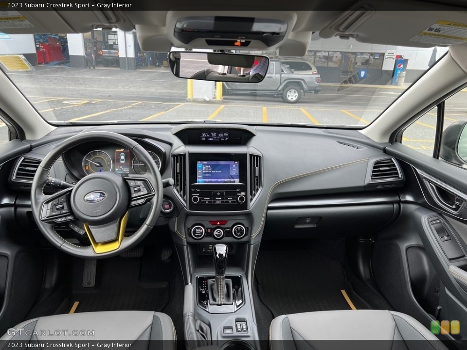 Gray Interior Dashboard for the 2023 Subaru Crosstrek Sport #146684057