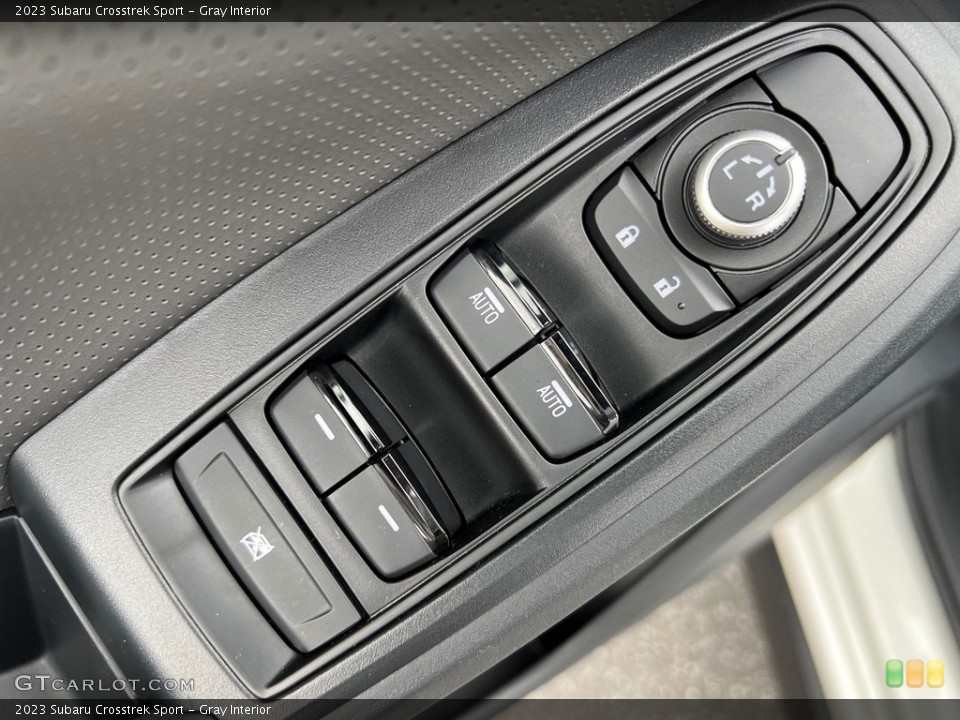 Gray Interior Controls for the 2023 Subaru Crosstrek Sport #146684087