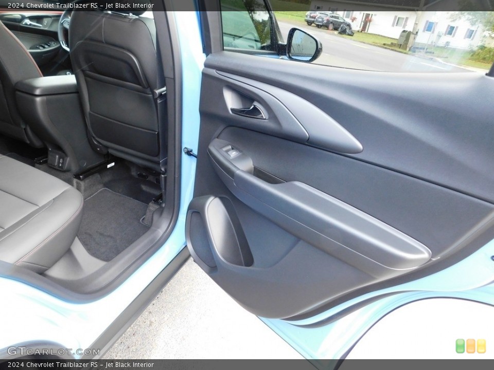 Jet Black Interior Door Panel for the 2024 Chevrolet Trailblazer RS #146684096