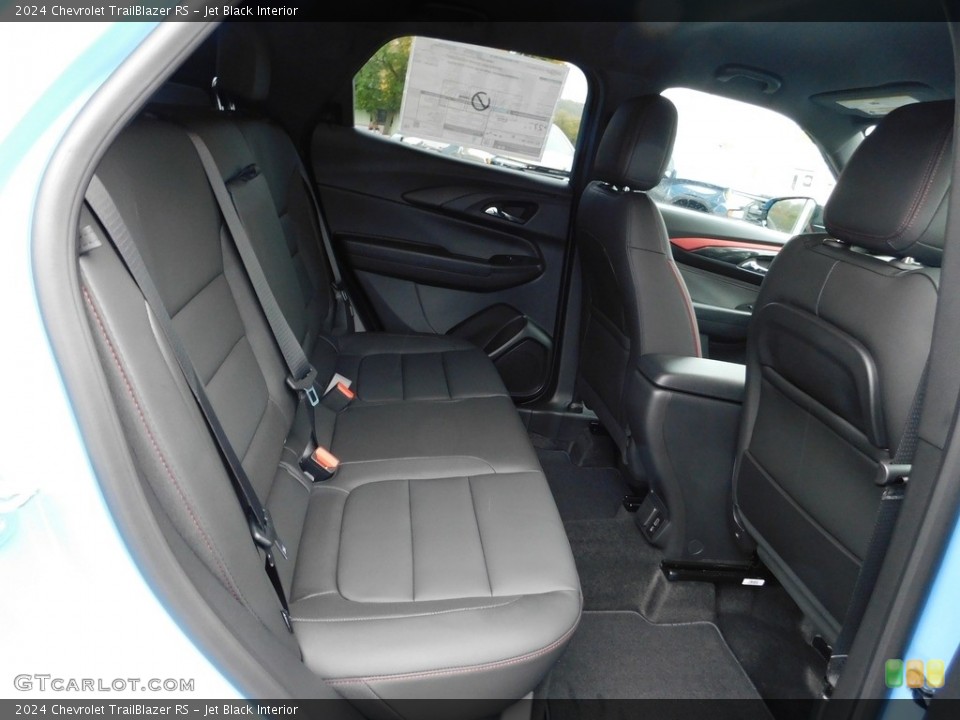 Jet Black Interior Rear Seat for the 2024 Chevrolet TrailBlazer RS #146684111