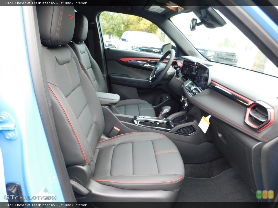 Jet Black Interior Front Seat for the 2024 Chevrolet Trailblazer RS #146684135