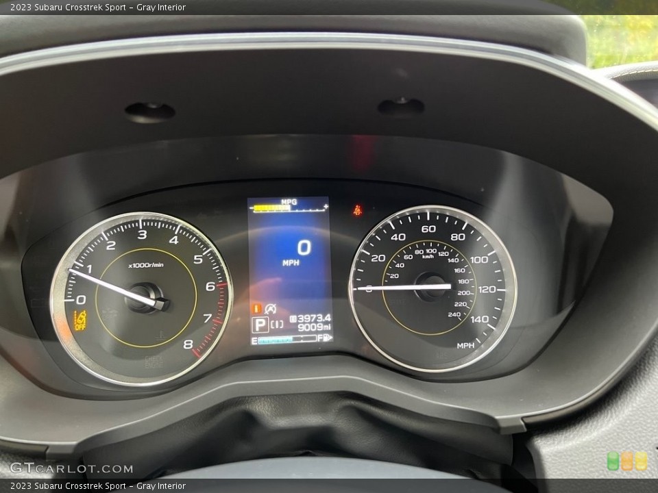Gray Interior Gauges for the 2023 Subaru Crosstrek Sport #146684165