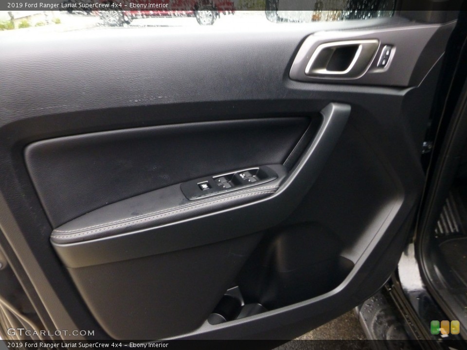 Ebony Interior Door Panel for the 2019 Ford Ranger Lariat SuperCrew 4x4 #146684312