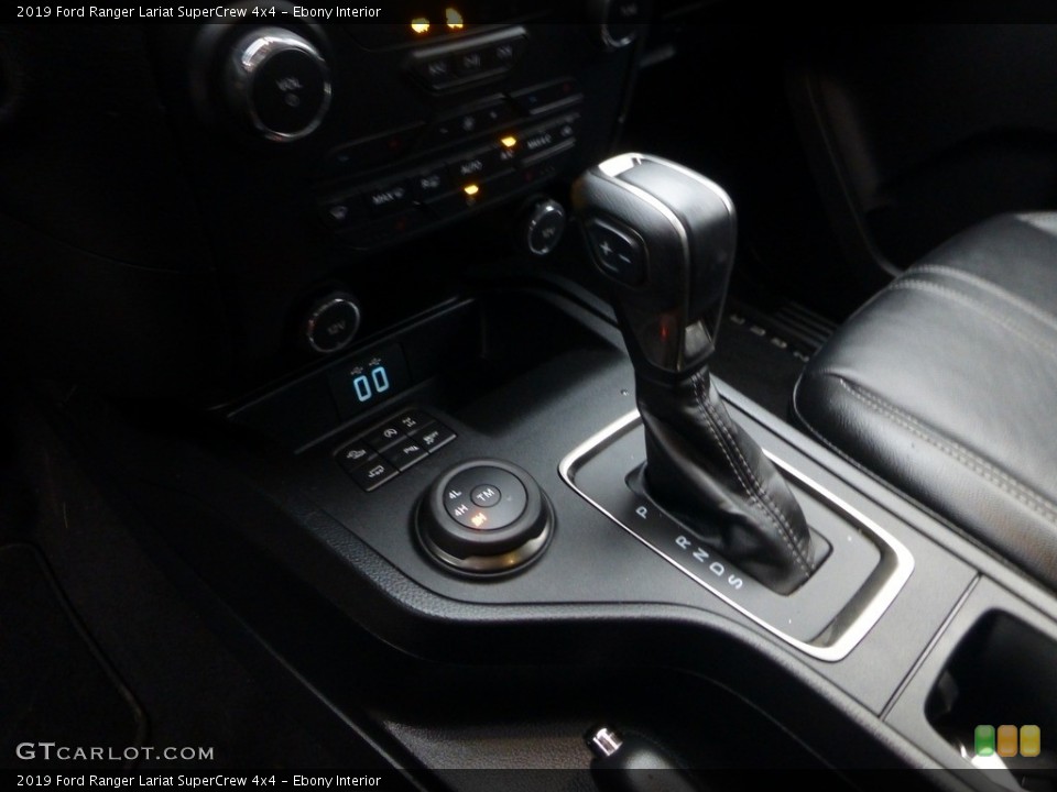 Ebony Interior Transmission for the 2019 Ford Ranger Lariat SuperCrew 4x4 #146684345