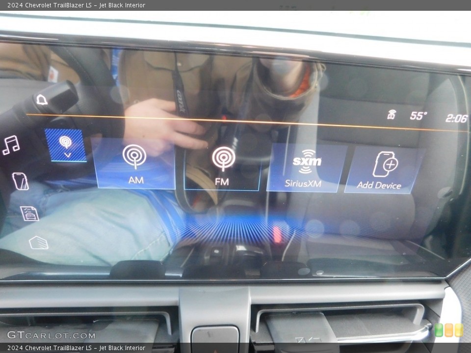Jet Black Interior Controls for the 2024 Chevrolet TrailBlazer LS #146684495