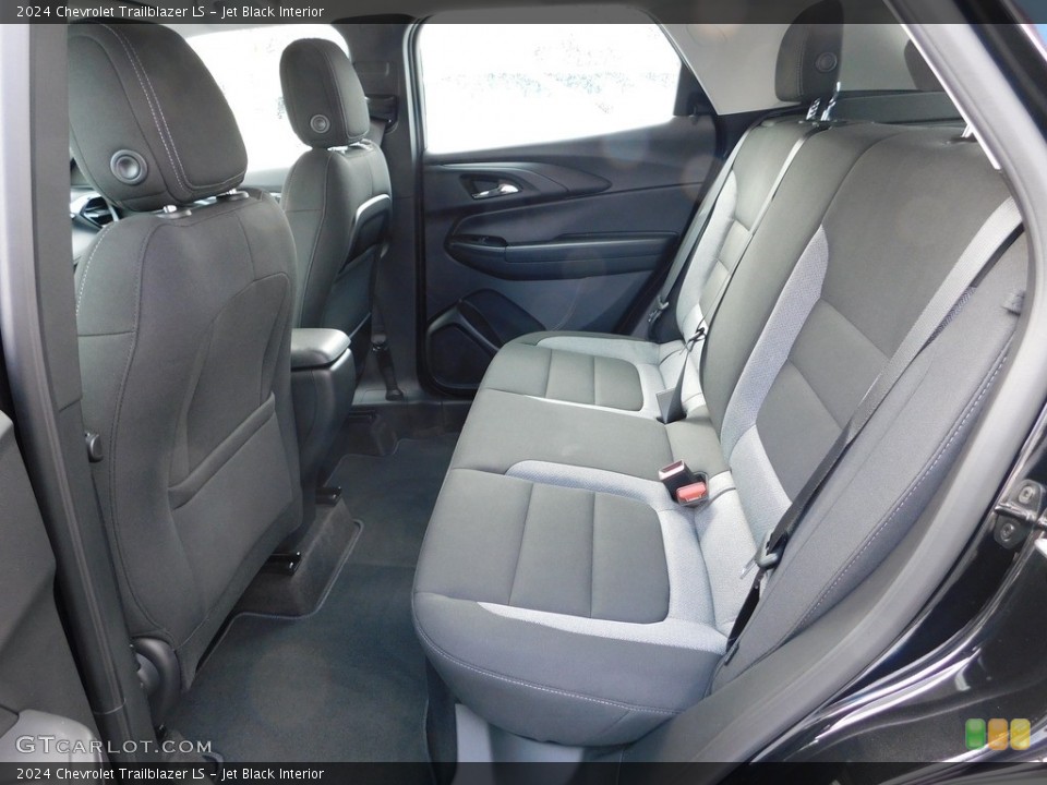 Jet Black Interior Rear Seat for the 2024 Chevrolet Trailblazer LS #146684573