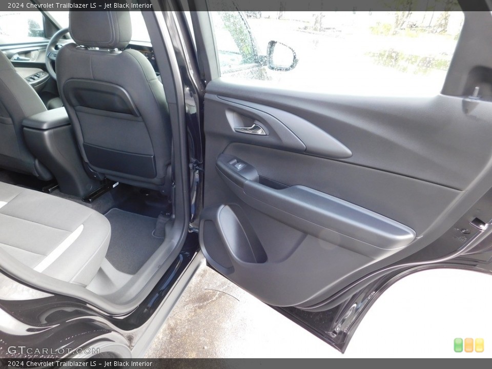 Jet Black Interior Door Panel for the 2024 Chevrolet Trailblazer LS #146684591