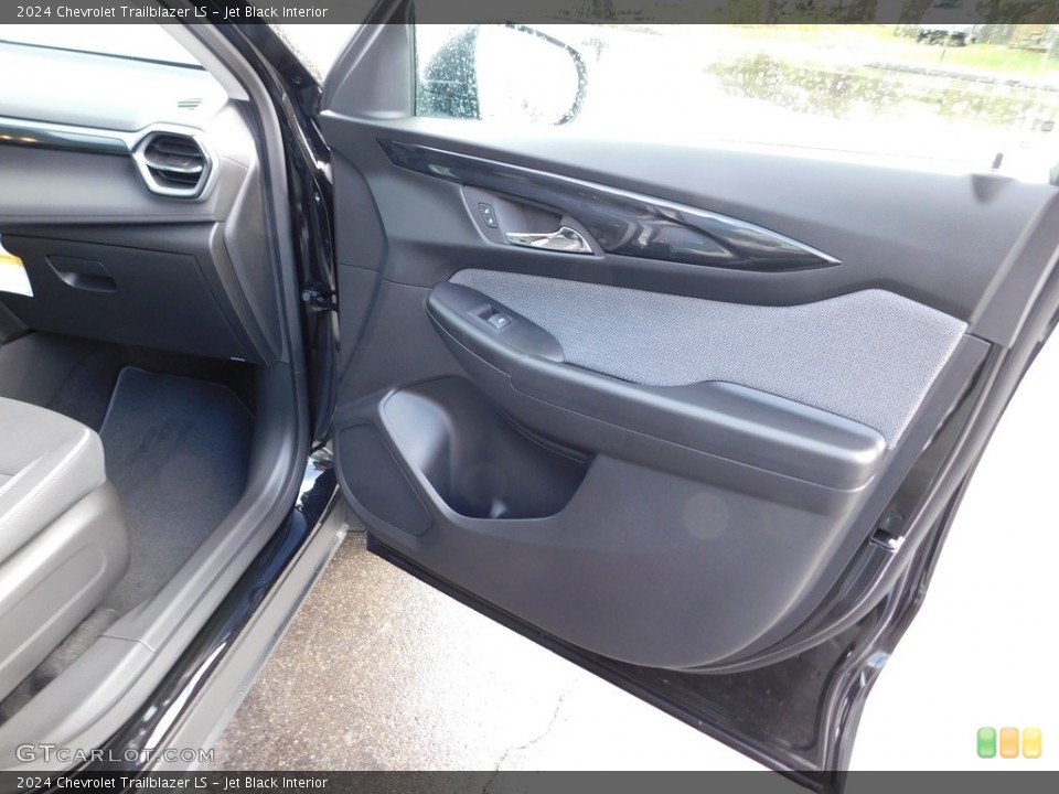 Jet Black Interior Door Panel for the 2024 Chevrolet Trailblazer LS #146684609