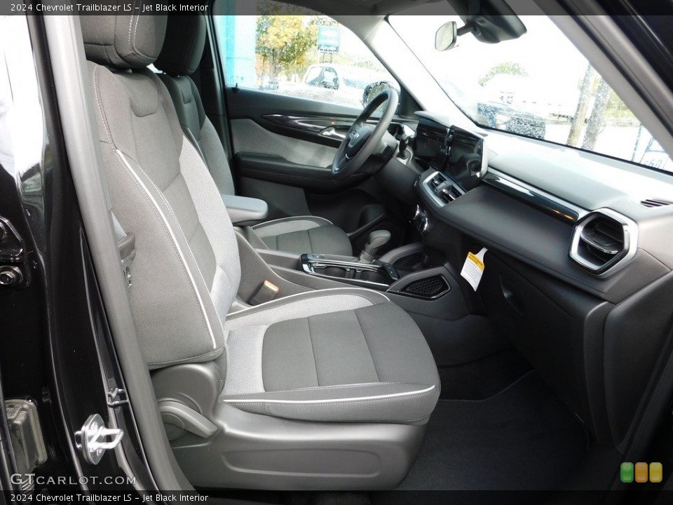 Jet Black Interior Front Seat for the 2024 Chevrolet Trailblazer LS #146684621
