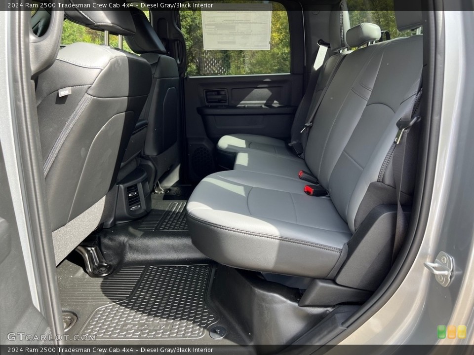 Diesel Gray/Black Interior Rear Seat for the 2024 Ram 2500 Tradesman Crew Cab 4x4 #146684948