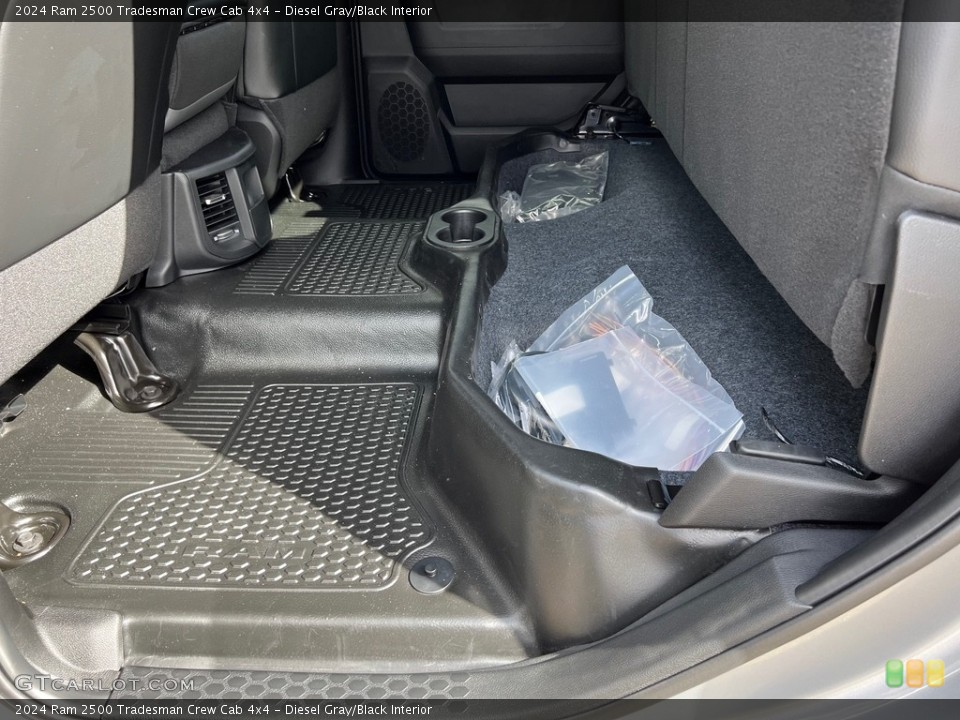 Diesel Gray/Black Interior Rear Seat for the 2024 Ram 2500 Tradesman Crew Cab 4x4 #146684951