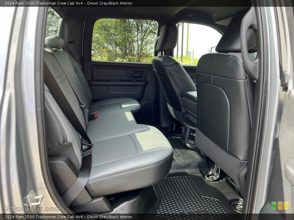 Diesel Gray/Black Interior Rear Seat for the 2024 Ram 2500 Tradesman Crew Cab 4x4 #146684954