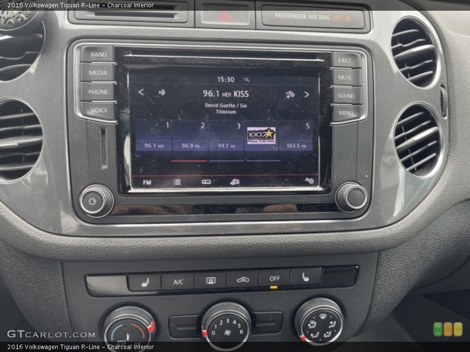 Charcoal Interior Controls for the 2016 Volkswagen Tiguan R-Line #146685606