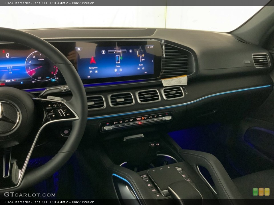Black Interior Controls for the 2024 Mercedes-Benz GLE 350 4Matic #146686122