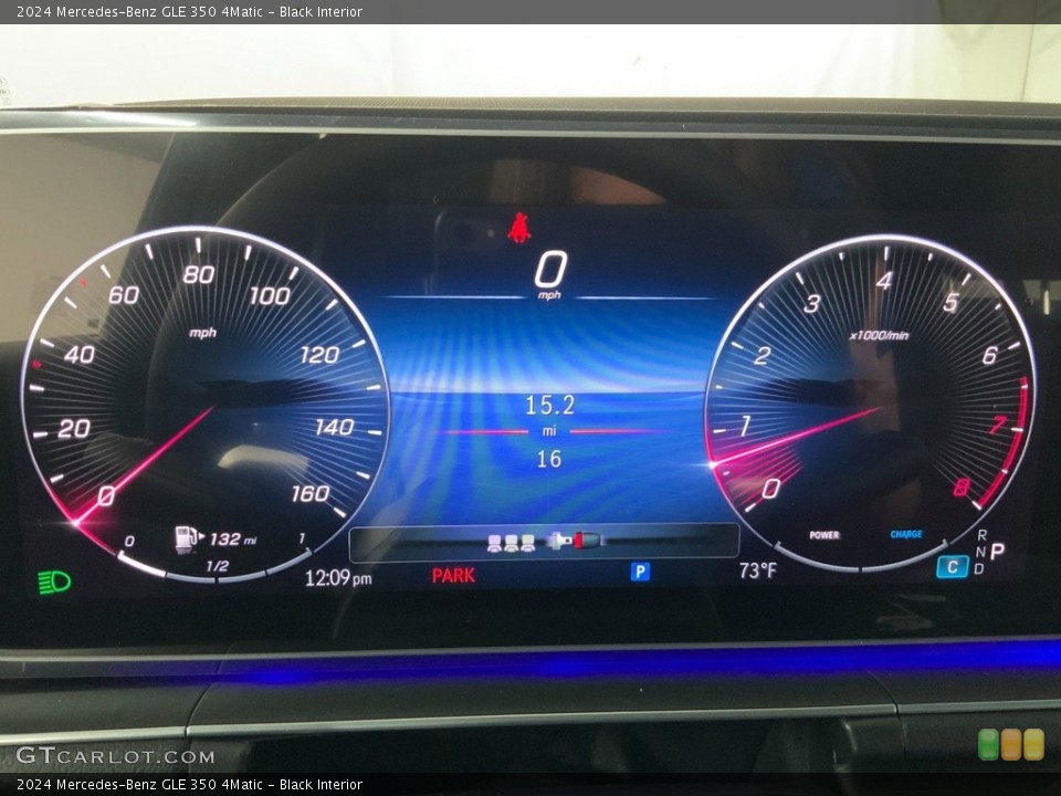 Black Interior Gauges for the 2024 Mercedes-Benz GLE 350 4Matic #146686191