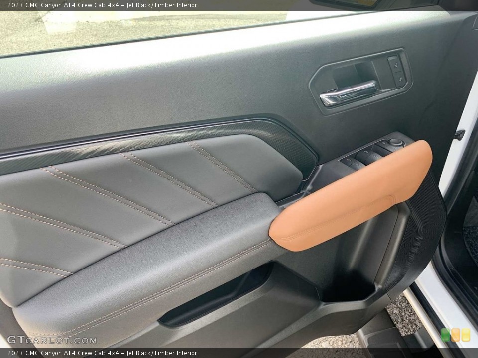 Jet Black/Timber Interior Door Panel for the 2023 GMC Canyon AT4 Crew Cab 4x4 #146686200