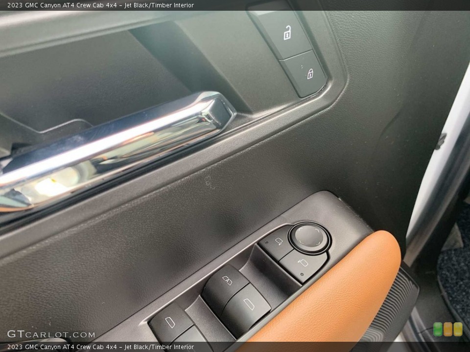 Jet Black/Timber Interior Door Panel for the 2023 GMC Canyon AT4 Crew Cab 4x4 #146686221