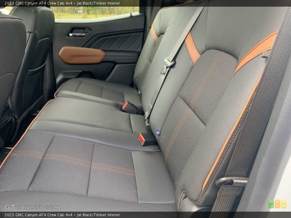 Jet Black/Timber Interior Rear Seat for the 2023 GMC Canyon AT4 Crew Cab 4x4 #146686245