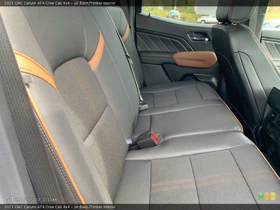 Jet Black/Timber Interior Rear Seat for the 2023 GMC Canyon AT4 Crew Cab 4x4 #146686302