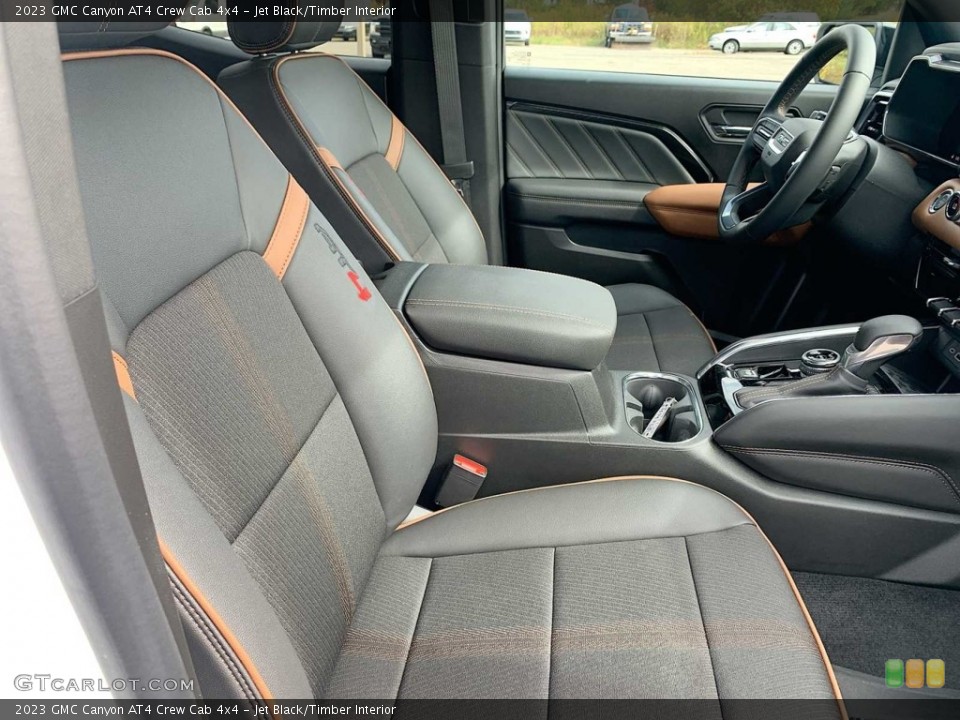 Jet Black/Timber Interior Front Seat for the 2023 GMC Canyon AT4 Crew Cab 4x4 #146686326