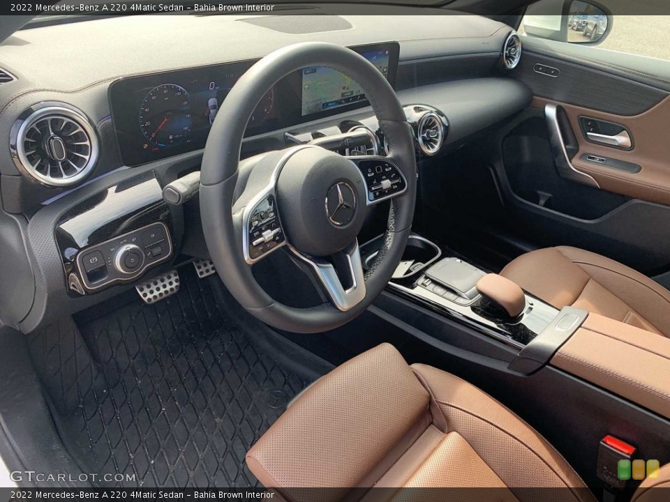 Bahia Brown Interior Photo for the 2022 Mercedes-Benz A 220 4Matic Sedan #146686731