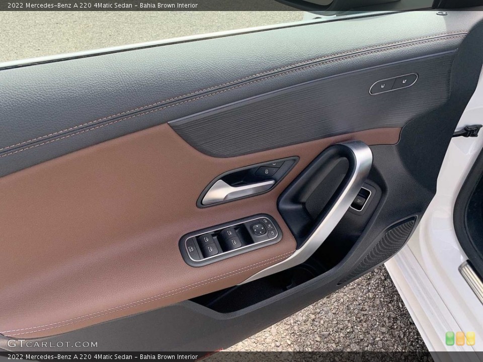 Bahia Brown Interior Door Panel for the 2022 Mercedes-Benz A 220 4Matic Sedan #146687046