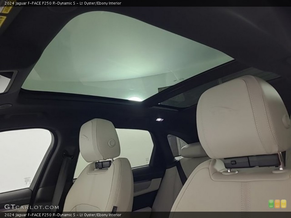 Lt Oyster/Ebony Interior Sunroof for the 2024 Jaguar F-PACE P250 R-Dynamic S #146687667