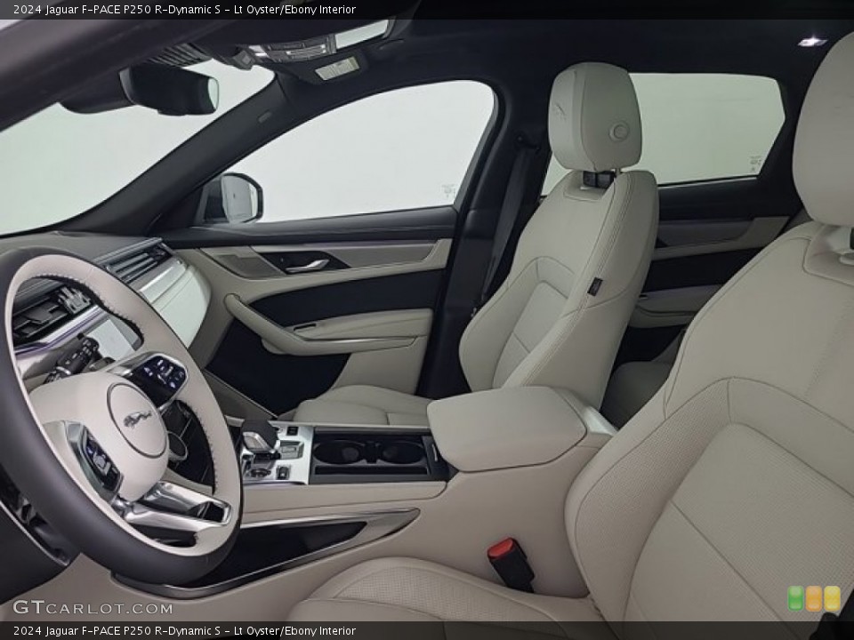 Lt Oyster/Ebony 2024 Jaguar F-PACE Interiors