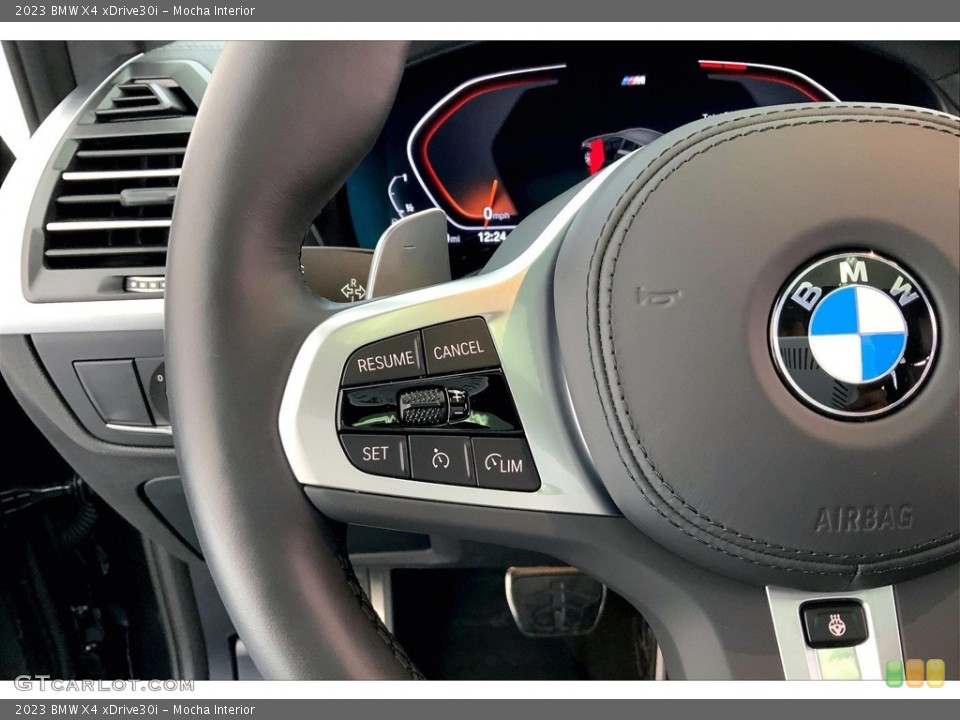 Mocha Interior Steering Wheel for the 2023 BMW X4 xDrive30i #146687850
