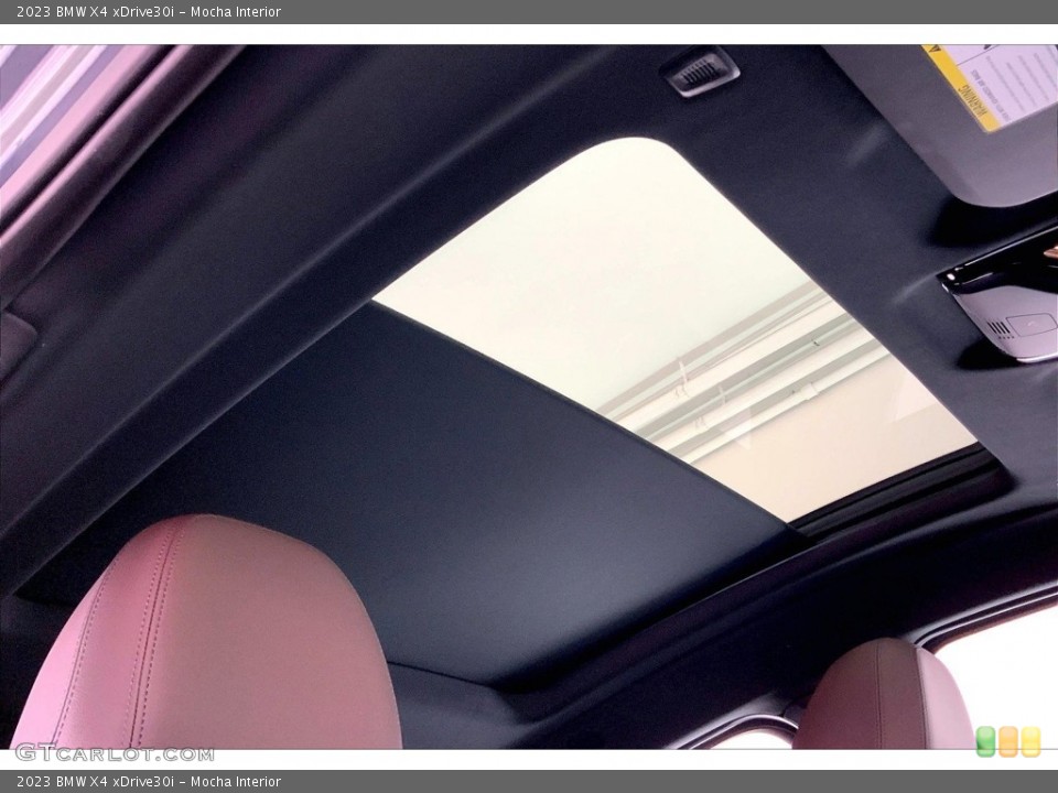 Mocha Interior Sunroof for the 2023 BMW X4 xDrive30i #146687940