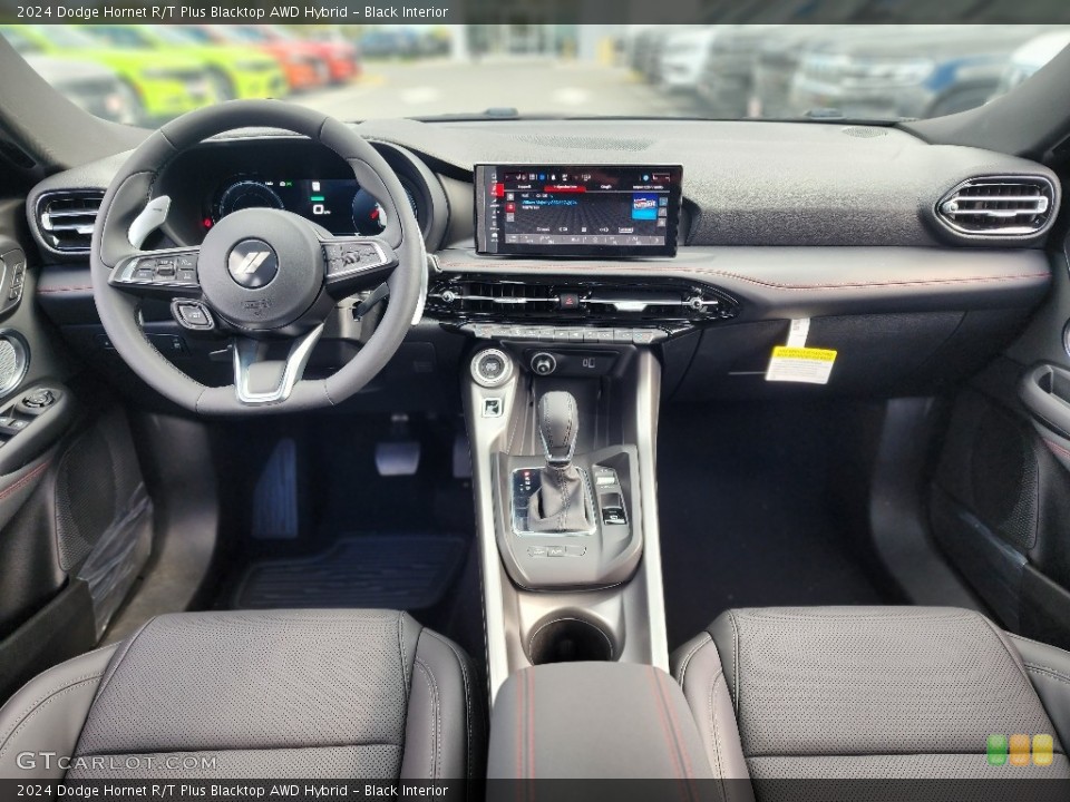 Black Interior Prime Interior for the 2024 Dodge Hornet R/T Plus Blacktop AWD Hybrid #146688120