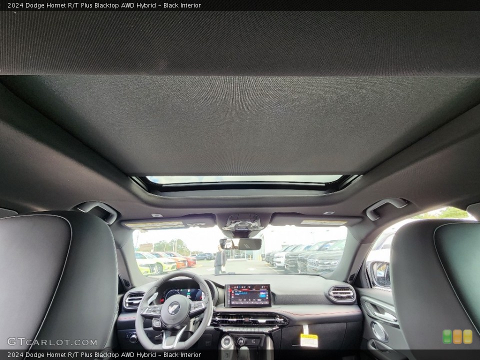 Black Interior Sunroof for the 2024 Dodge Hornet R/T Plus Blacktop AWD Hybrid #146688216
