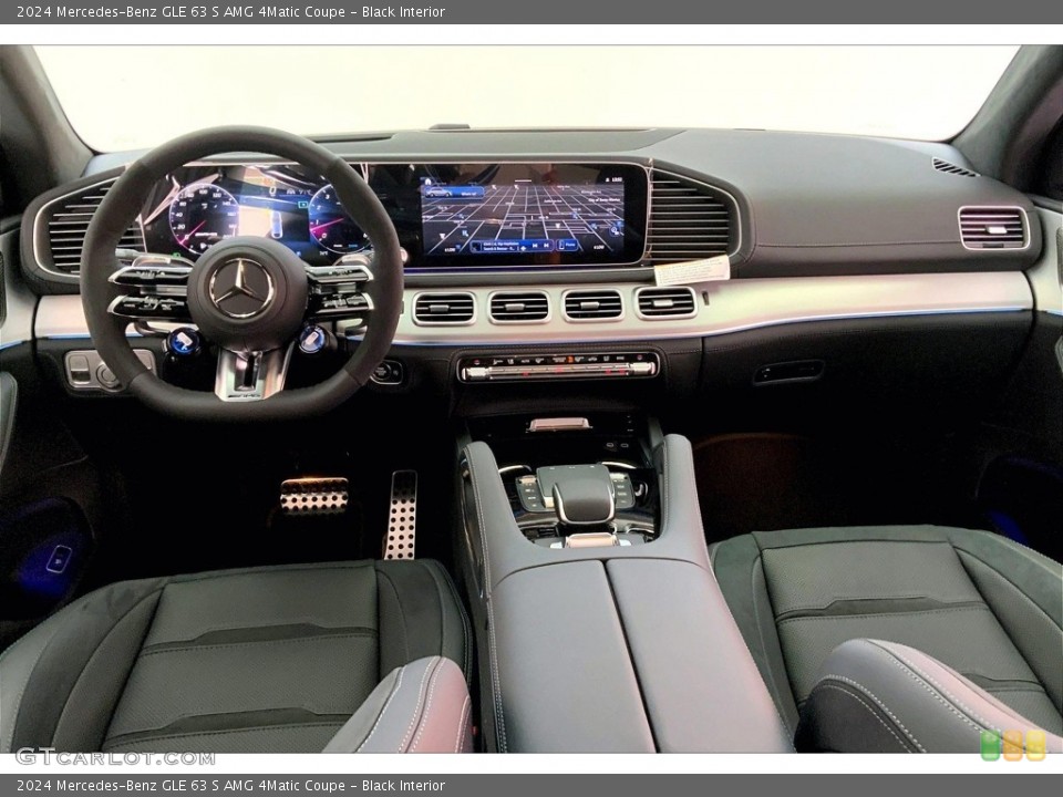 Black Interior Dashboard for the 2024 Mercedes-Benz GLE 63 S AMG 4Matic Coupe #146688336
