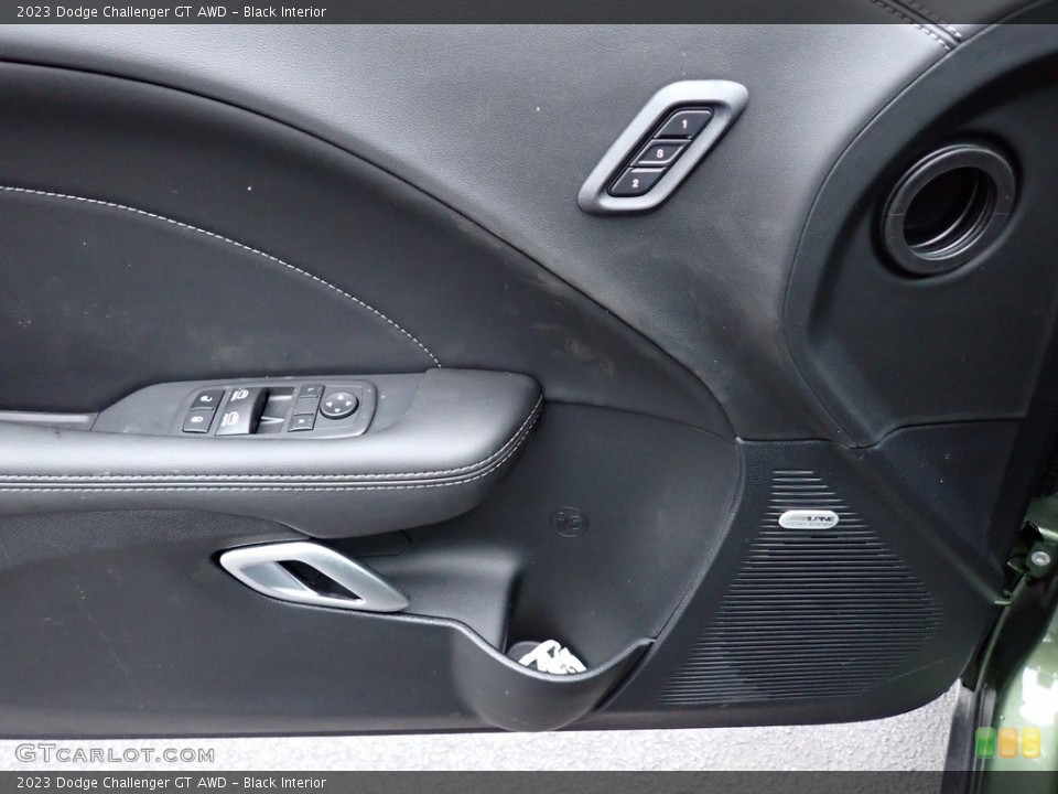Black Interior Door Panel for the 2023 Dodge Challenger GT AWD #146688438
