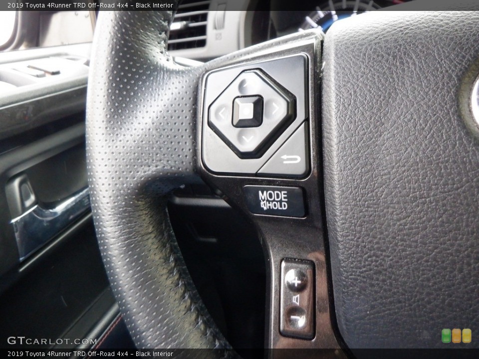 Black Interior Steering Wheel for the 2019 Toyota 4Runner TRD Off-Road 4x4 #146688675