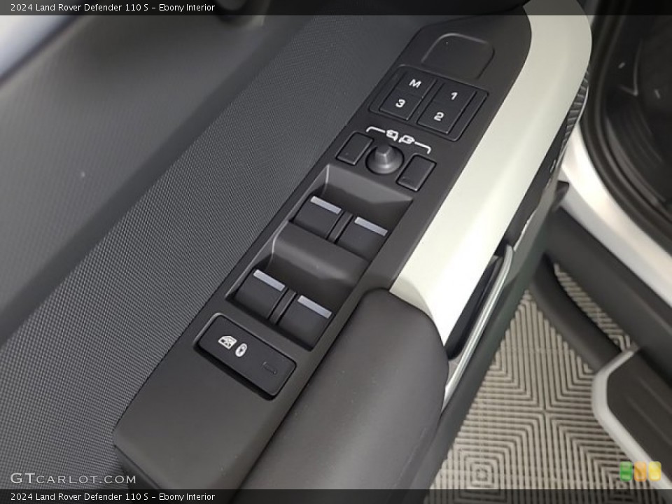 Ebony Interior Controls for the 2024 Land Rover Defender 110 S #146689152