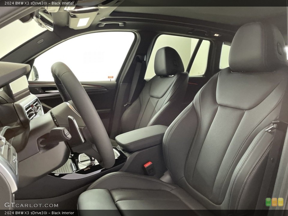 Black 2024 BMW X3 Interiors