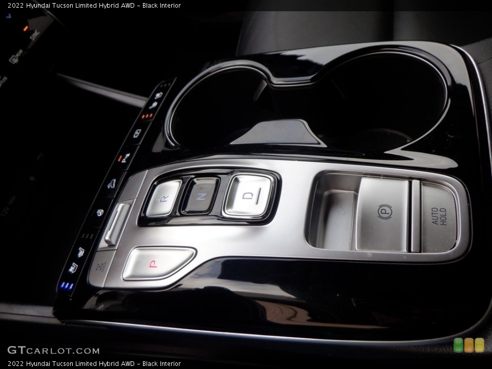 Black Interior Controls for the 2022 Hyundai Tucson Limited Hybrid AWD #146689326