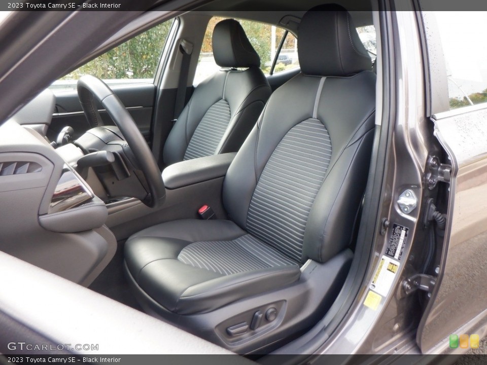 Black Interior Photo for the 2023 Toyota Camry SE #146689800