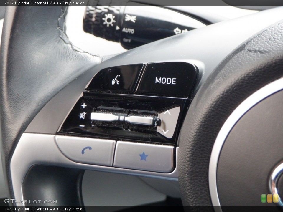 Gray Interior Steering Wheel for the 2022 Hyundai Tucson SEL AWD #146690085