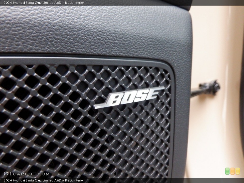 Black Interior Audio System for the 2024 Hyundai Santa Cruz Limited AWD #146690376