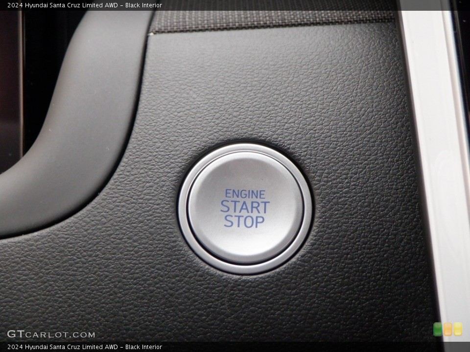 Black Interior Controls for the 2024 Hyundai Santa Cruz Limited AWD #146690424