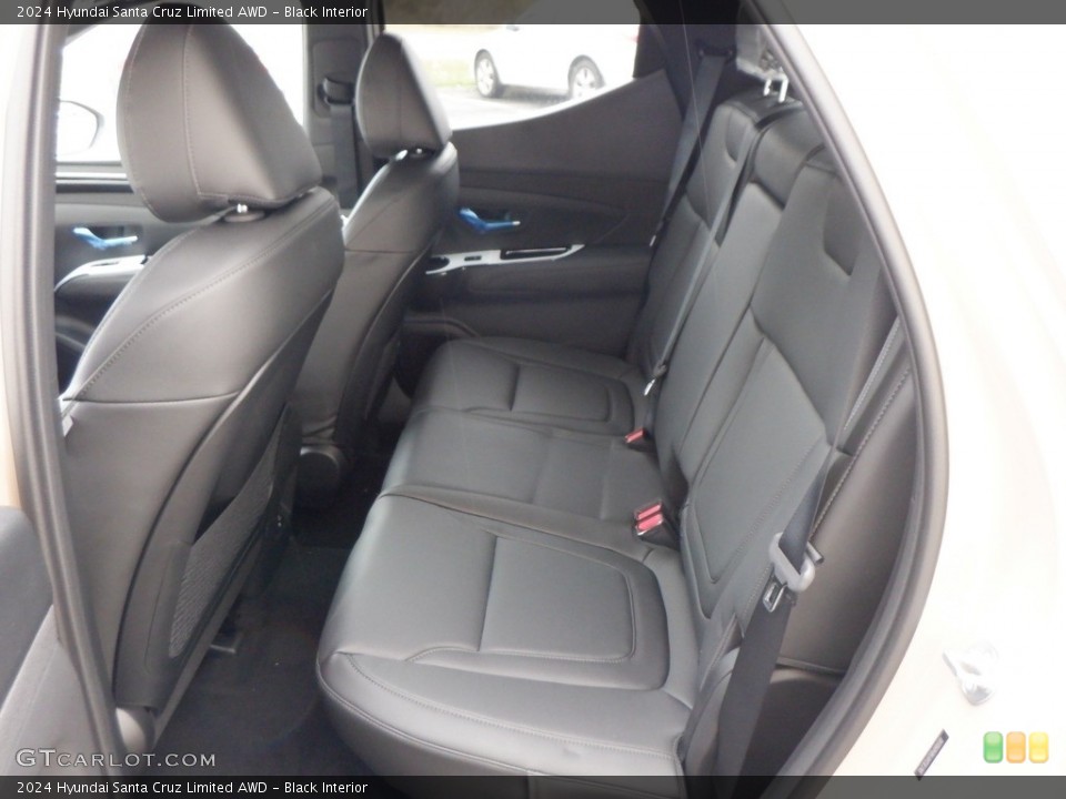 Black Interior Rear Seat for the 2024 Hyundai Santa Cruz Limited AWD #146690538
