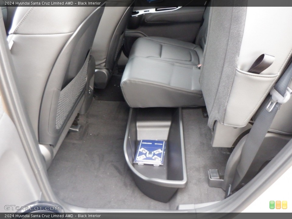 Black Interior Rear Seat for the 2024 Hyundai Santa Cruz Limited AWD #146690550