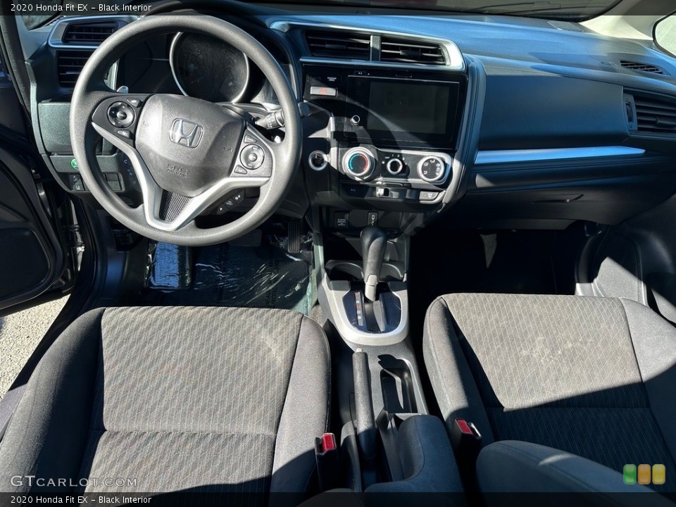 Black 2020 Honda Fit Interiors