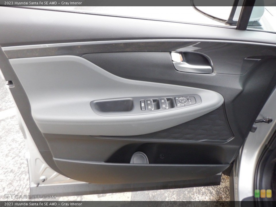 Gray Interior Door Panel for the 2023 Hyundai Santa Fe SE AWD #146691540
